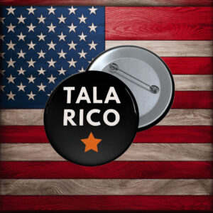 Talarico for Senate Bella Canvas Button