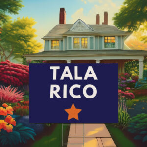 Talarico for Senate Bella Canvas Yard Sign