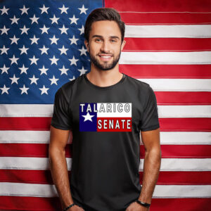 Talarico for Texas Senate T-Shirt – Patriotic Flag Campaign Tee