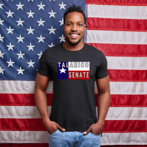 Talarico for Texas Senate T-Shirt – Patriotic Flag Campaign Tee