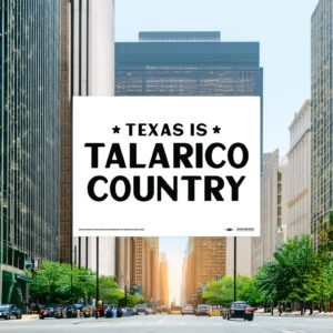Texas Is Talarico Country Yard Sign