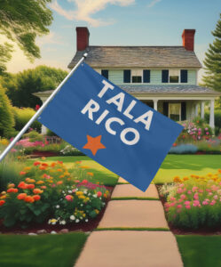 Vote James Talarico for Senate Election Flag