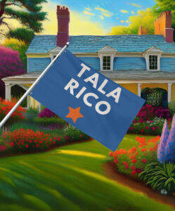 Vote James Talarico for Senate Election Flag