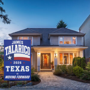 James Talarico 2026 Yard Sign
