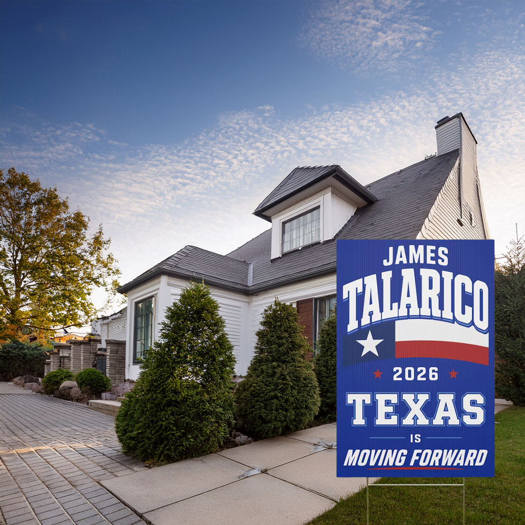 James Talarico 2026 Yard Sign
