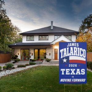James Talarico 2026 Yard Sign