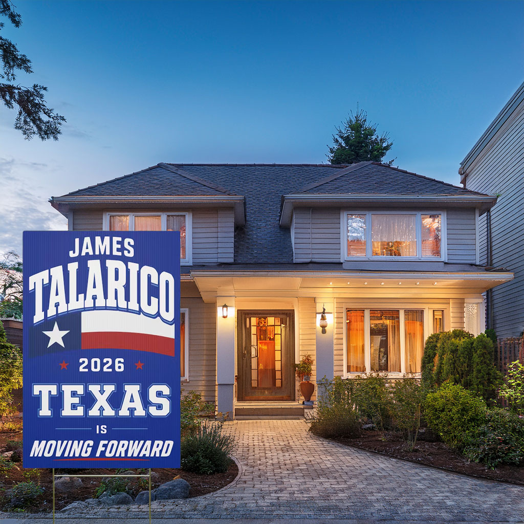 James Talarico 2026 Yard Sign