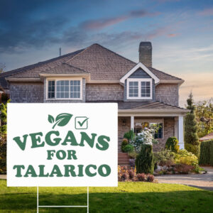 James Talarico For Texas US Senate 2026 Yard Sign