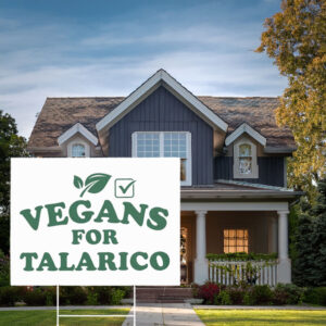 James Talarico For Texas US Senate 2026 Yard Sign
