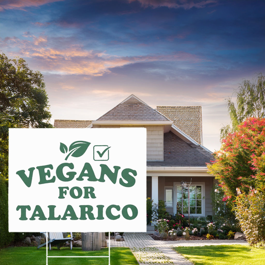 James Talarico For Texas US Senate 2026 Yard Sign