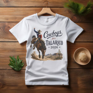 James Talarico for Texas Senate – Desert Cactus Landscape Graphic Tee