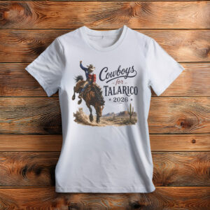 James Talarico for Texas Senate – Desert Cactus Landscape Graphic Tee