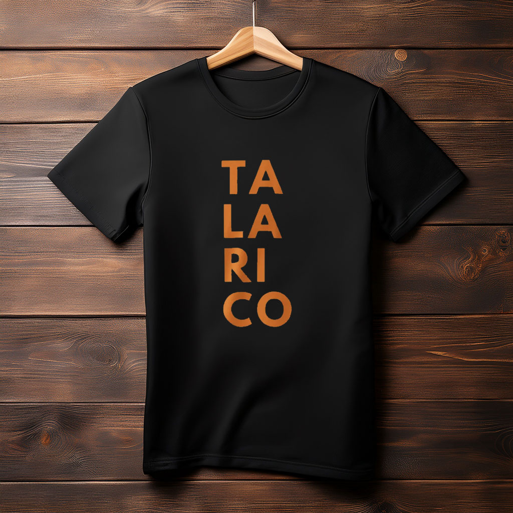 Talarico For Texas Campaign Minimalist Bold Block Typography Graphic Tee