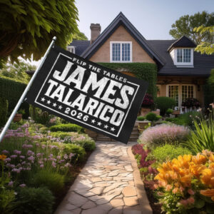 Flip The Tables James Talarico 2026 Flag
