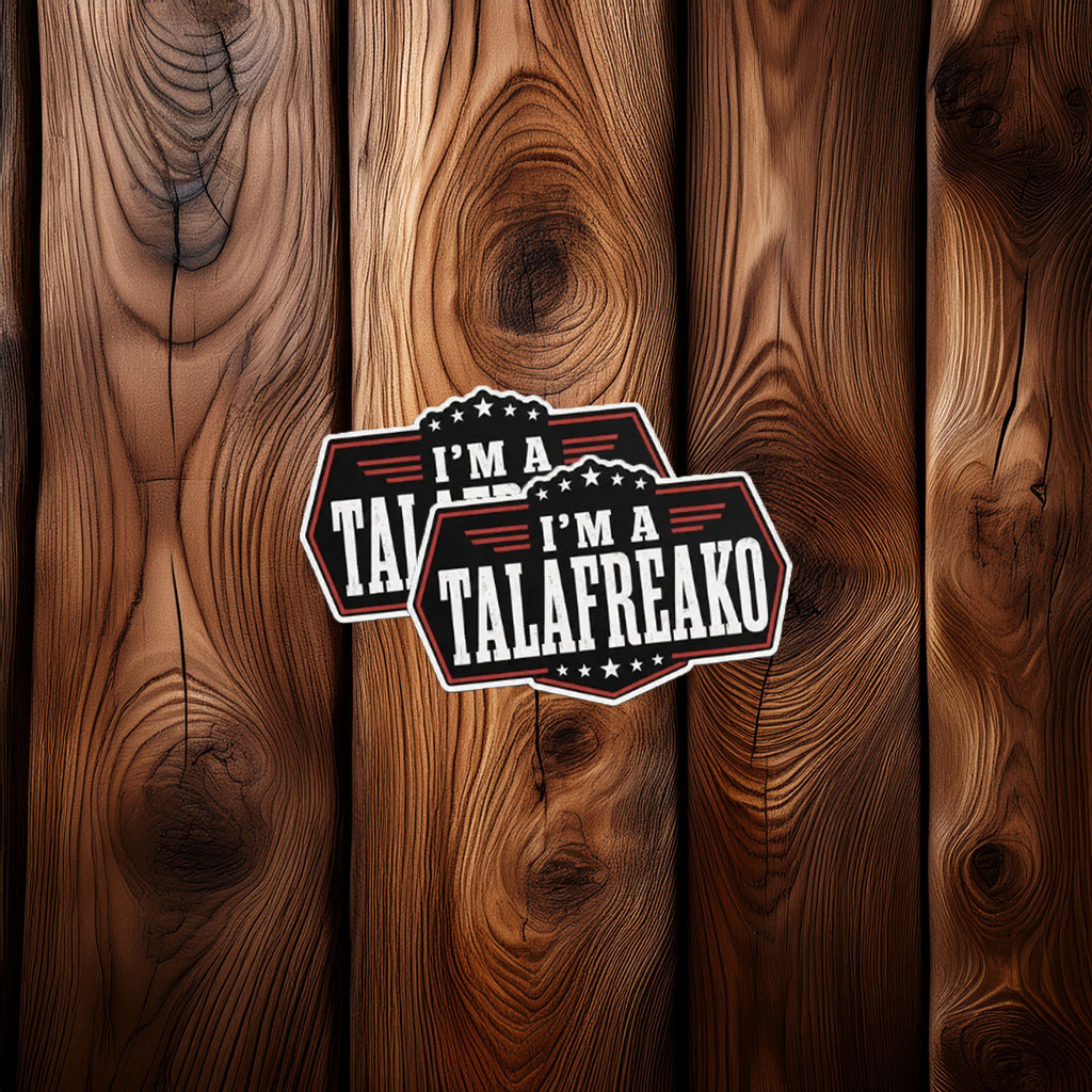 I'm A Talafreako 2026 James Talarico Sticker Funny Political Vinyl Decal