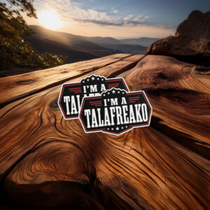 I'm A Talafreako 2026 James Talarico Sticker Funny Political Vinyl Decal