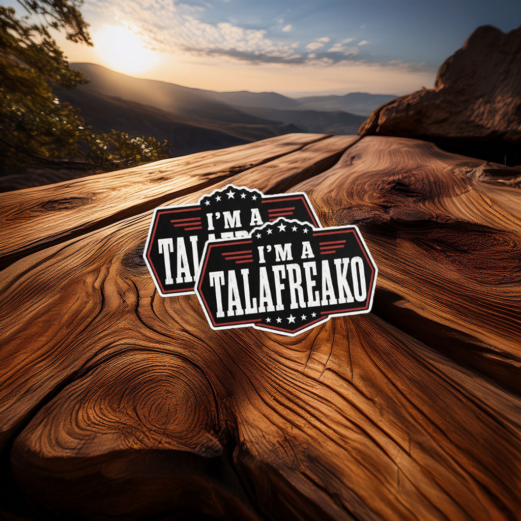 I'm A Talafreako 2026 James Talarico Sticker Funny Political Vinyl Decal