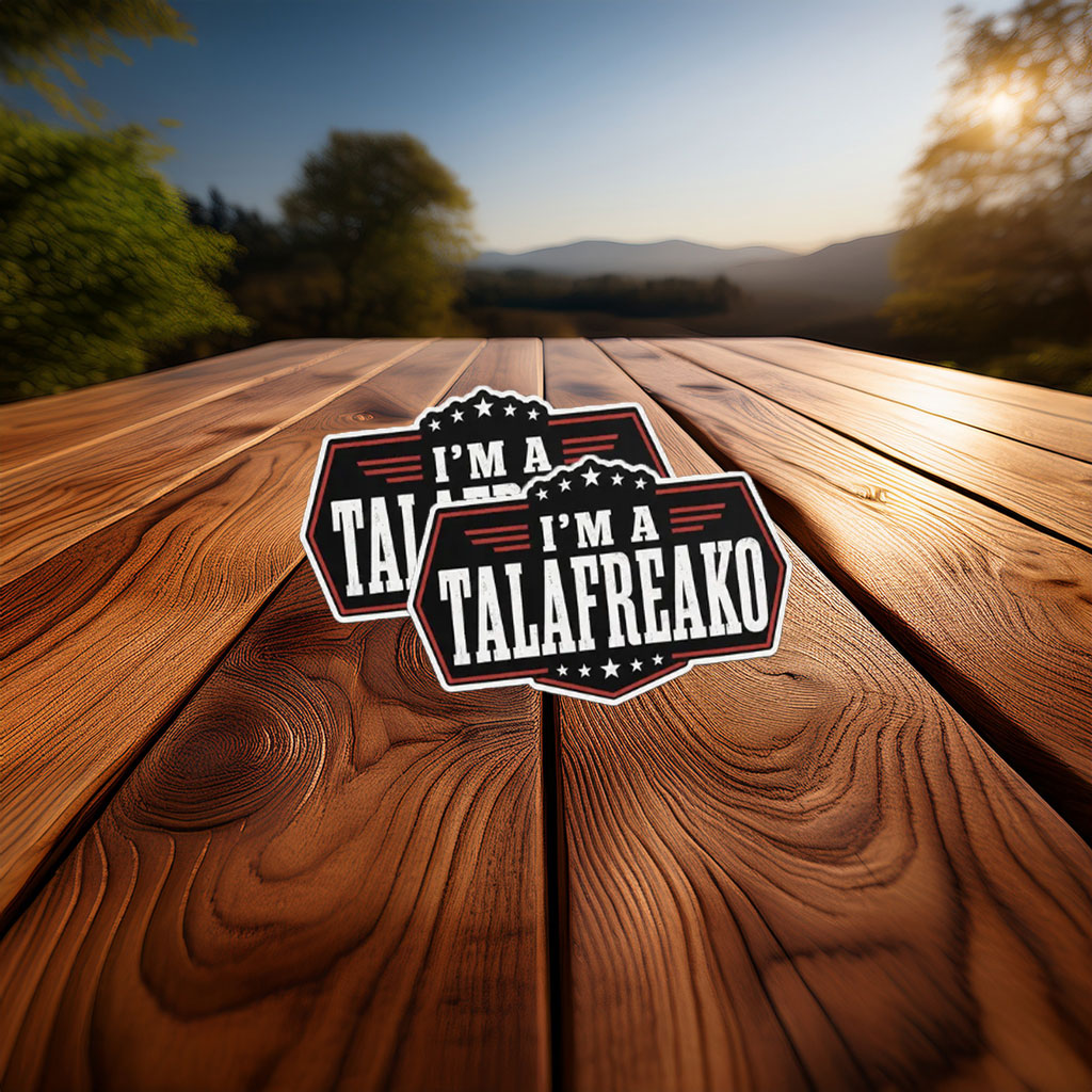 I'm A Talafreako 2026 James Talarico Sticker Funny Political Vinyl Decal