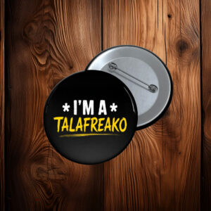 I’m A Talafreako Brush Typography Button