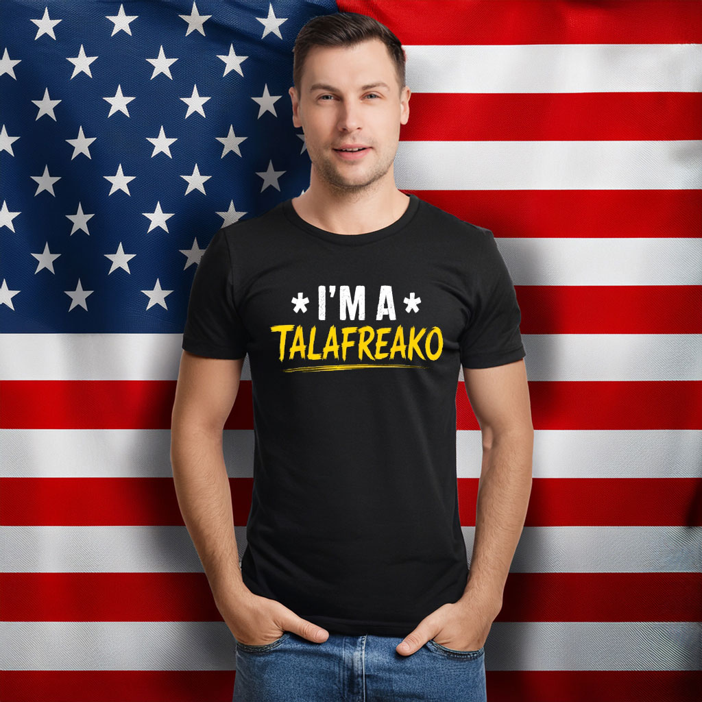 I’m A Talafreako Brush Typography Shirt