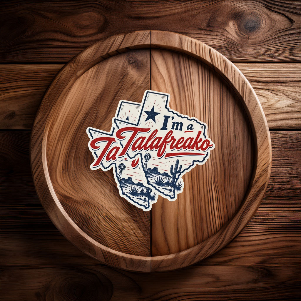 I'm A Talafreako James Talarico 2026 Senate Sticker