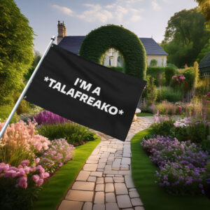 I’m A Talafreako Minimal Text Flag
