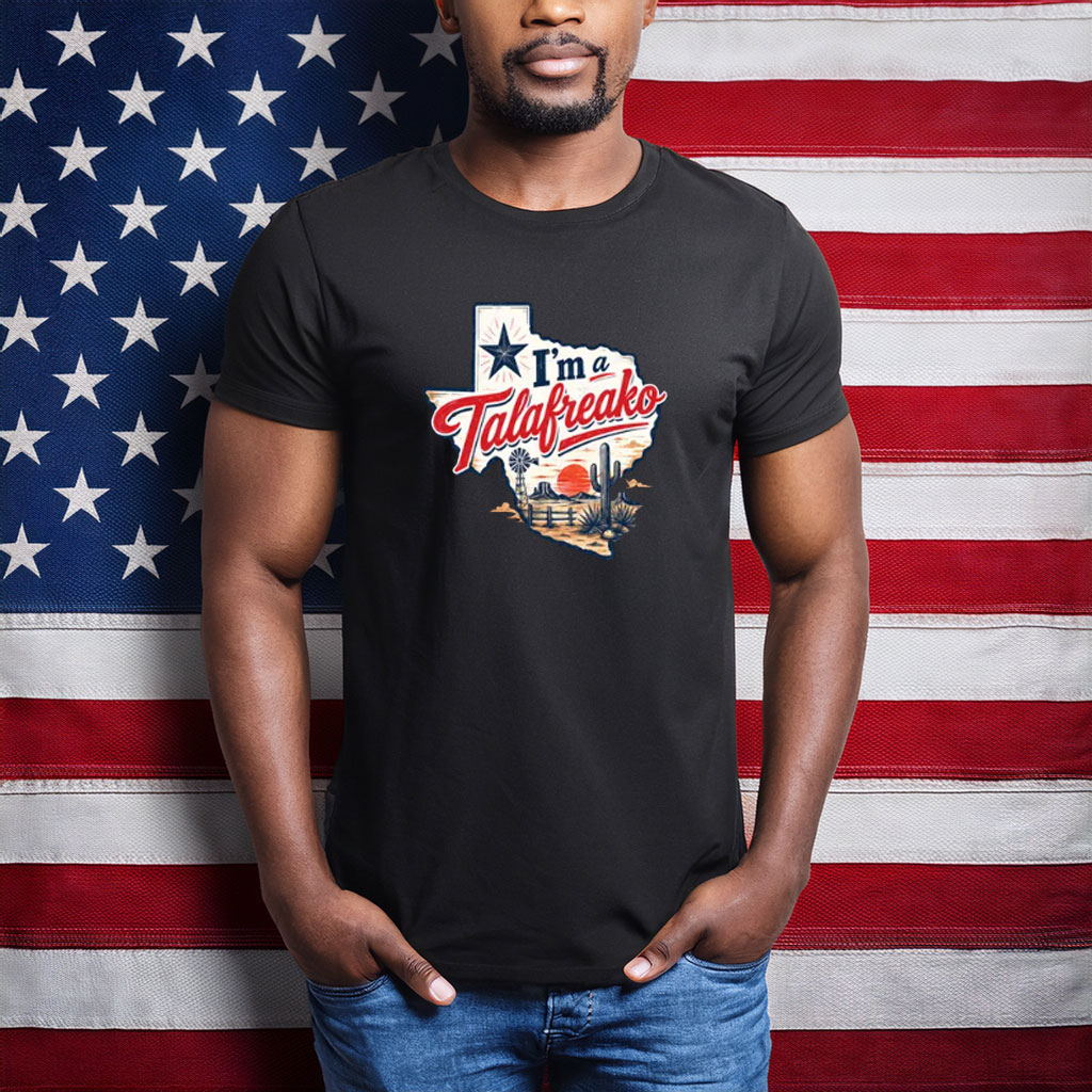 I'm A Talafreako Retro Texas Sunset T-Shirt