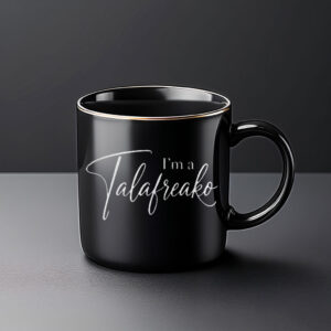 I'm A Talafreako Script Logo Mug
