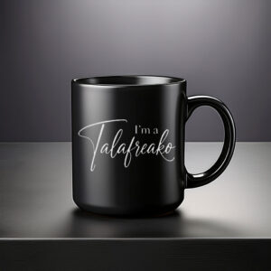 I'm A Talafreako Script Logo Mug