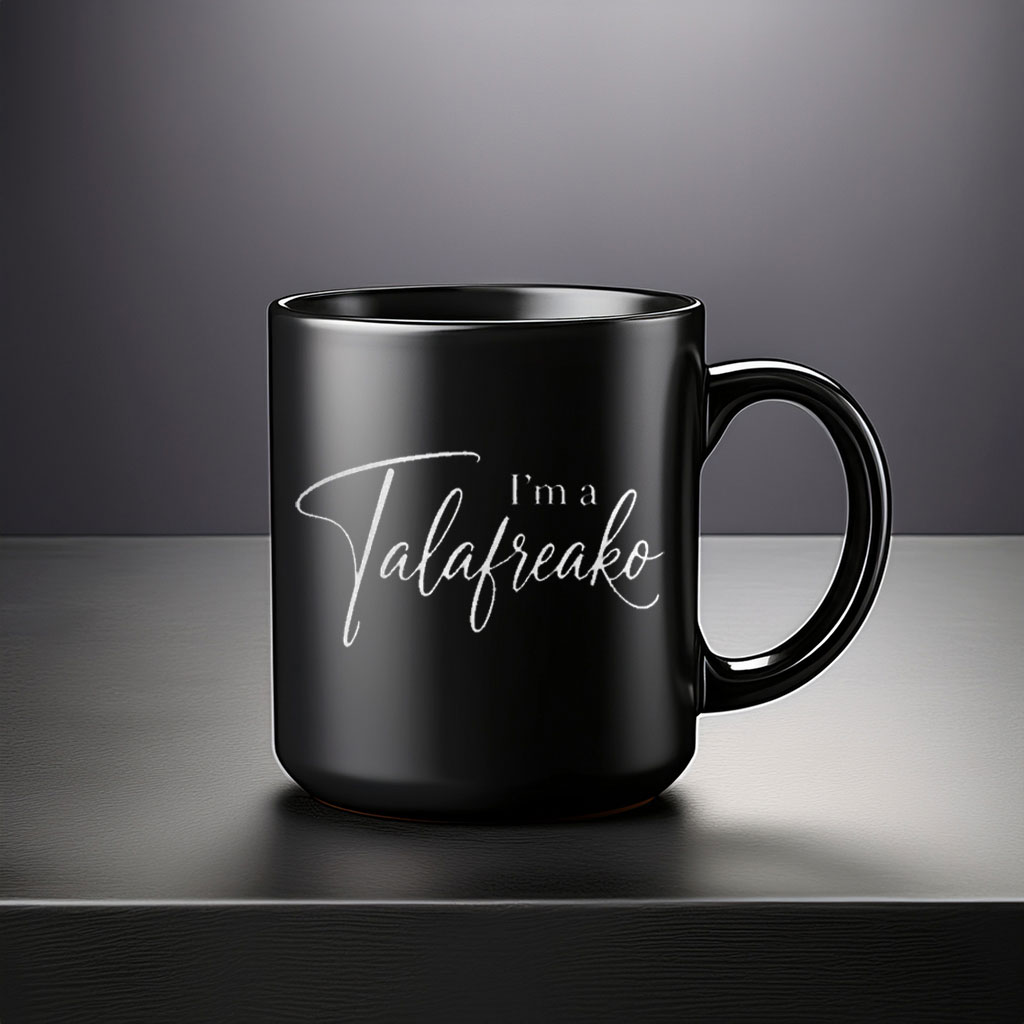 I'm A Talafreako Script Logo Mug