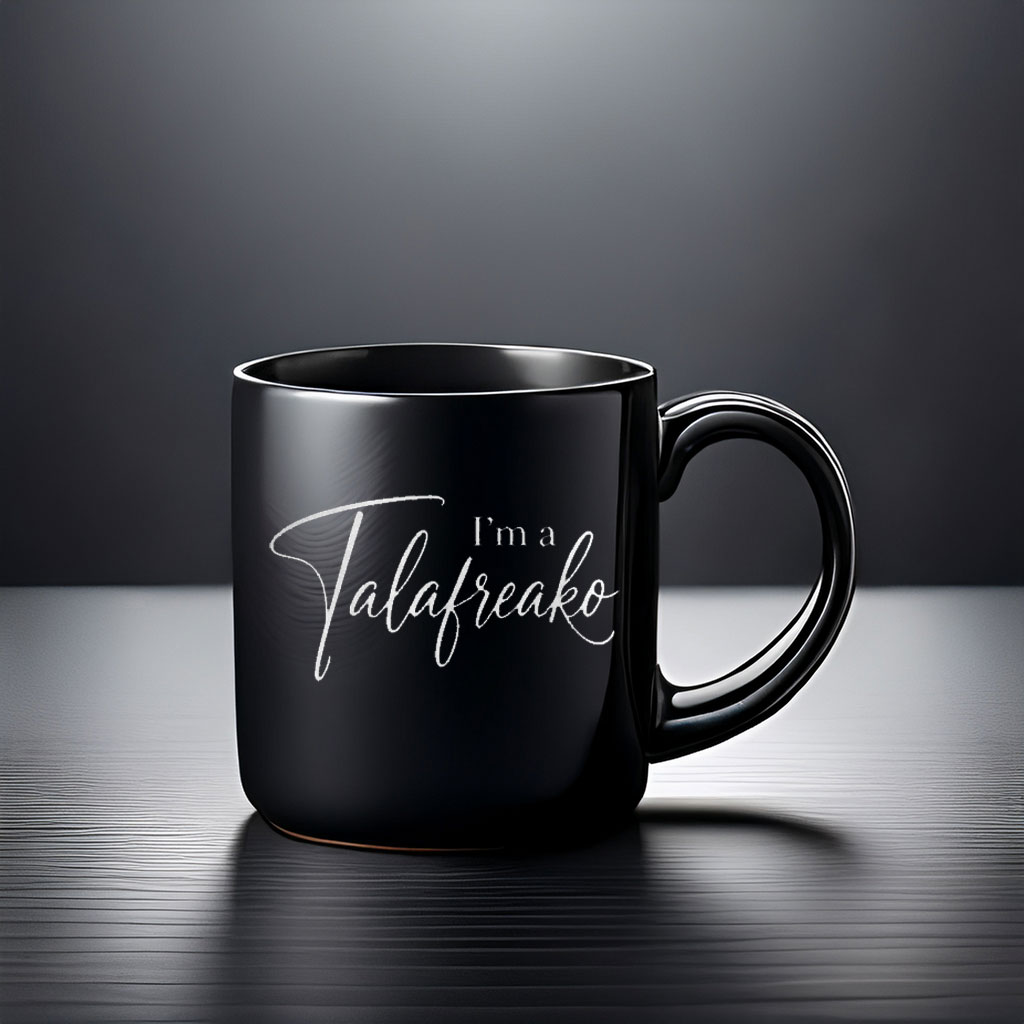 I'm A Talafreako Script Logo Mug