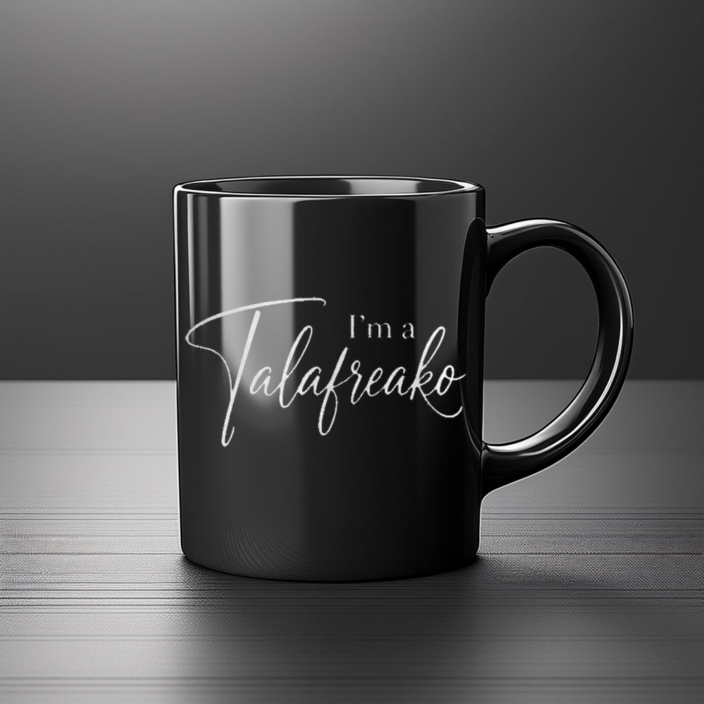 I'm A Talafreako Script Logo Mug