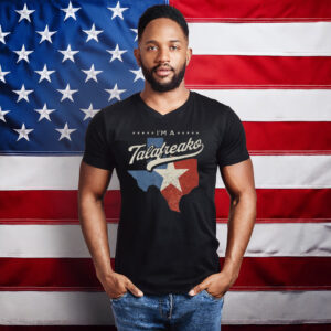 I’m A Talafreako Texas Distressed Flag Shirt