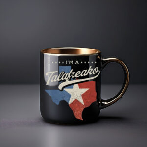 I'm A Talafreako Vintage Texas Flag Coffee Mug