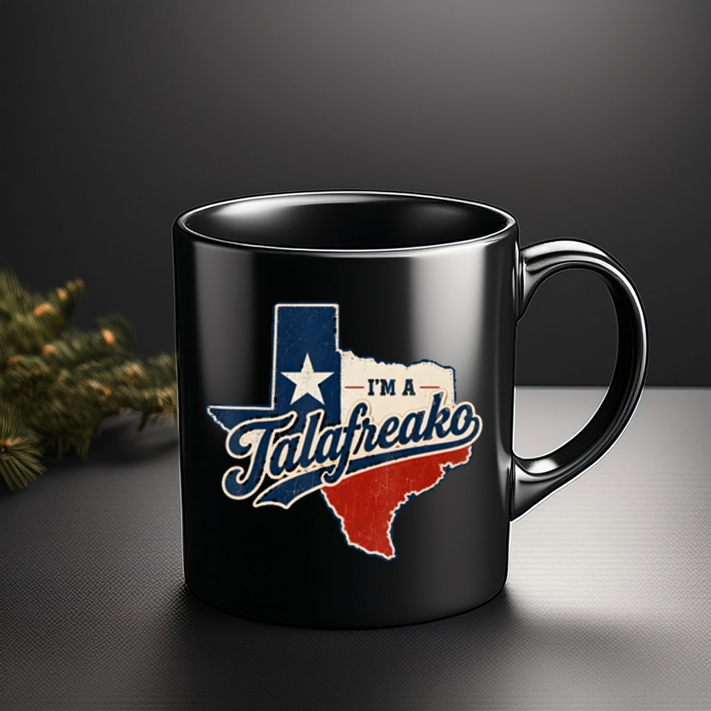 I'm A Talafreako Vintage Texas Pride Coffee Cup Mug