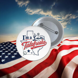 I'm a Talafreako Texas Pin Talarico For Senate Button