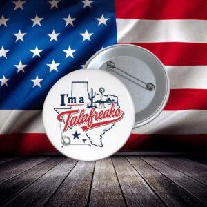 I'm a Talafreako Texas Pin Talarico For Senate Button