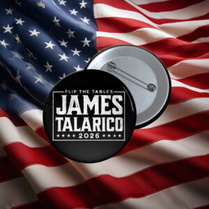 James Talarico 2026 Campaign Button