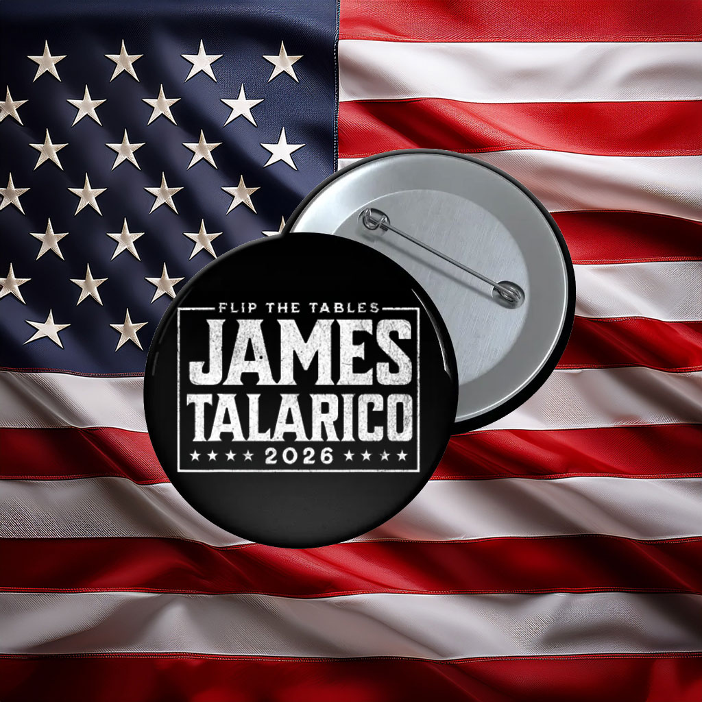 James Talarico 2026 Campaign Button