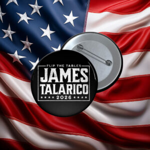James Talarico 2026 Campaign Button