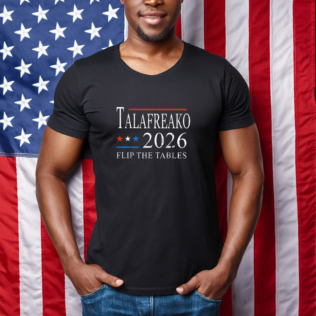 James Talarico 2026 Texas Senate Talafreako Flip The Tables T-Shirt