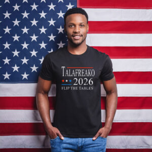 James Talarico 2026 Texas Senate Talafreako Flip The Tables T-Shirt