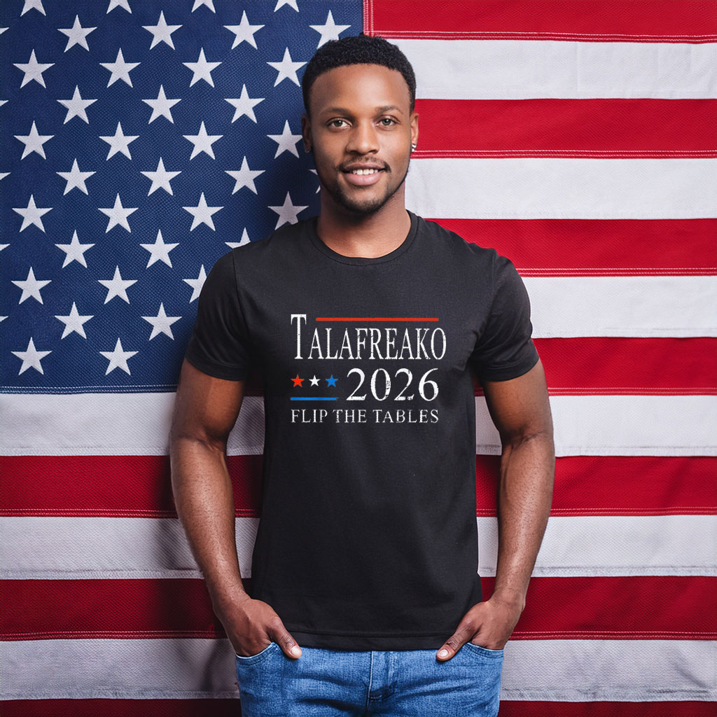 James Talarico 2026 Texas Senate Talafreako Flip The Tables T-Shirt