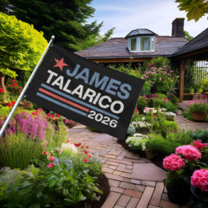 James Talarico 2026 Vintage Patriotic Flag