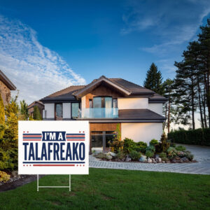 James Talarico 2026 Yard Sign