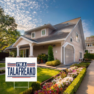 James Talarico 2026 Yard Sign
