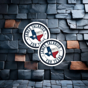 James Talarico For Texas Circular Sticker