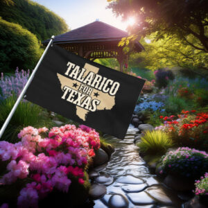 James Talarico For Texas Map Campaign Flag