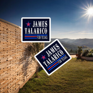 James Talarico For Texas Star Sticker