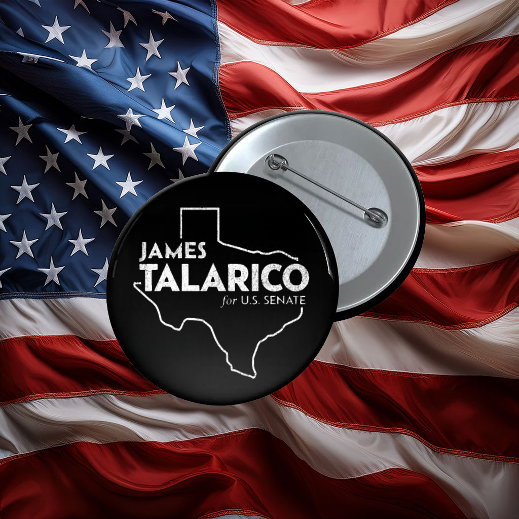 James Talarico For U.S. Senate Button